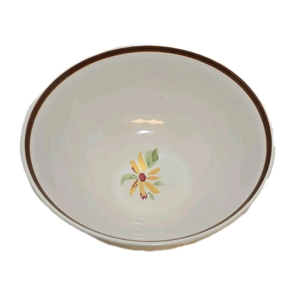 🌻 April Cornell Floral Ceramic‎ Bowl 10